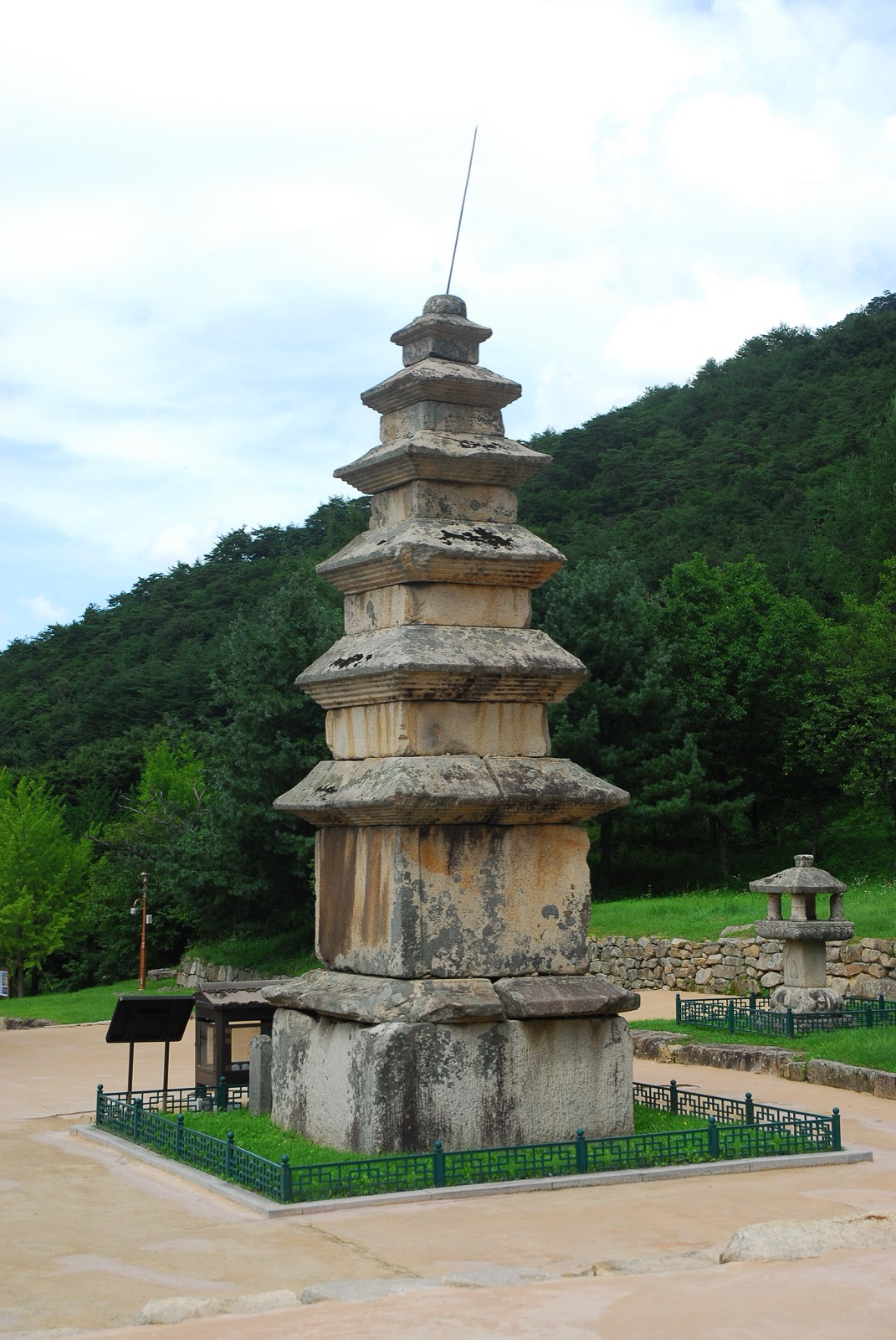 Five-story stone pagoda at Mireuk-ri